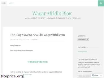 waqarafridi.wordpress.com