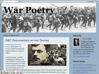war-poets.blogspot.com