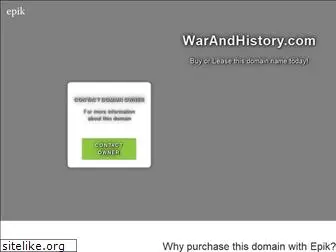 warandhistory.com