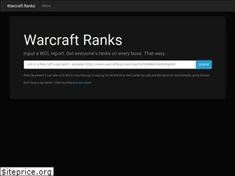 warcraftranks.com
