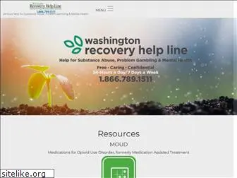 warecoveryhelpline.org