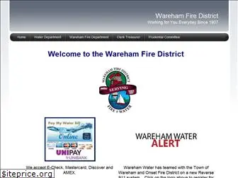 warehamfiredistrict.org