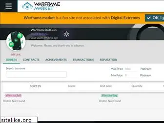 warframe.guru thumbnail