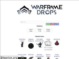 warframedrops.com