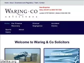 waring.co.uk