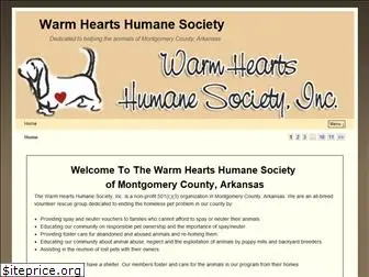 warmheartshumanesociety.com