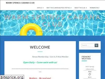 warmspringscabanaclub.com