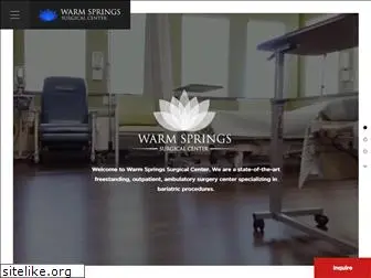 warmspringssurgicalcenter.com