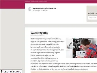 warmtepomp-informatie.be