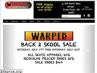 warpedskateshop.com