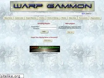 warpgammon.com