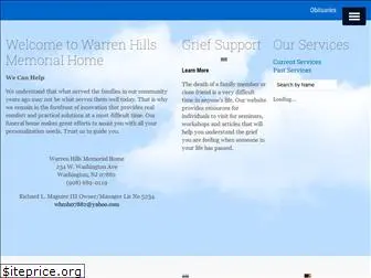 warrenhillsmemorialhome.com