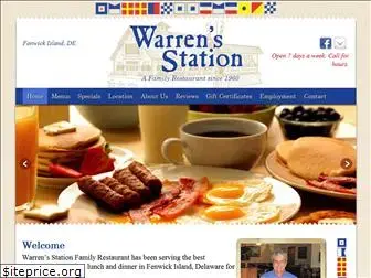 warrensstation.com