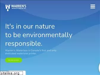 warrenswaterless.com