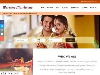 warriersmatrimony.com