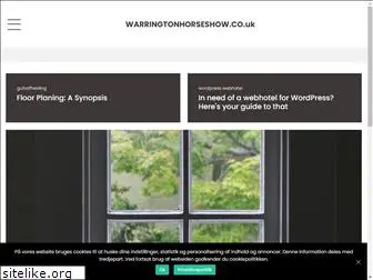 warringtonhorseshow.co.uk