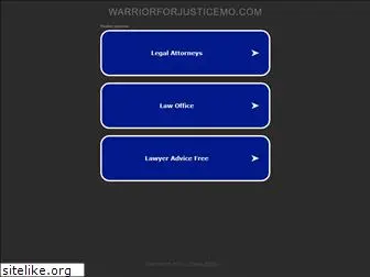 warriorforjusticemo.com