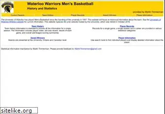 warriormensbasketball.uwaterloo.ca