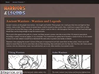 warriorsandlegends.com