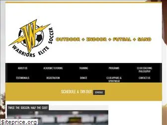 warriorselitesoccer.com