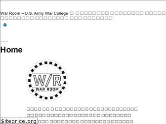 warroom.armywarcollege.edu