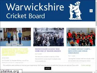 warwickshirecricketboard.co.uk