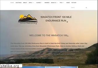 wasatch100.com