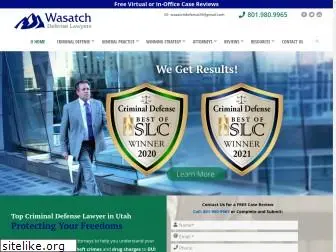 wasatchdefenselawyers.com