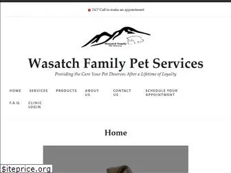 wasatchfamilypet.com