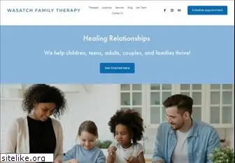 wasatchfamilytherapy.com