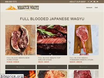 wasatchwagyu.com