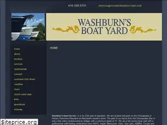 washburnsboatyard.com