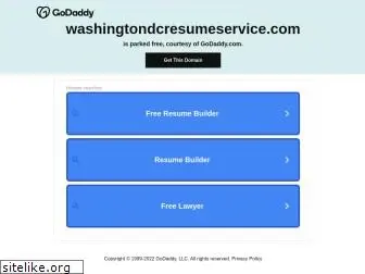 washingtondcresumeservice.com