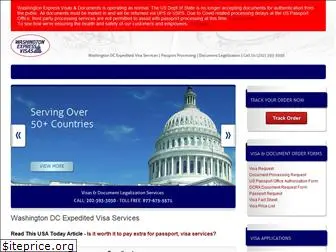 washingtonexpressvisas.com