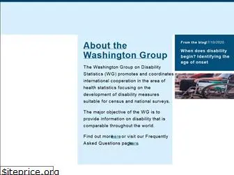 washingtongroup-disability.com