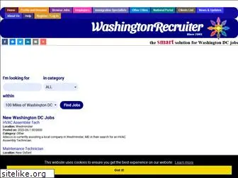 washingtonrecruiter.com