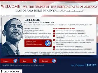 wasobamaborninkenya.com