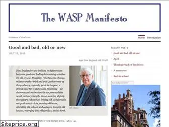waspmanifesto.wordpress.com