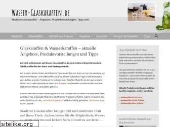 wasser-glaskaraffen.de