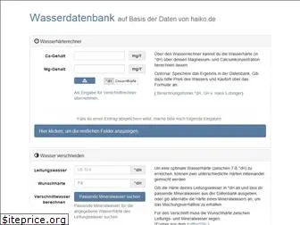 wasserdatenbank.de