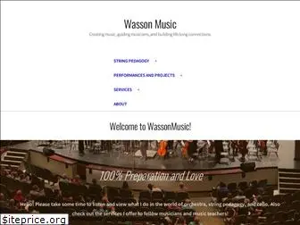wassonmusic.com