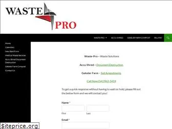 waste-pro.com