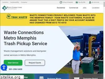 wasteconnectionsmemphis.com