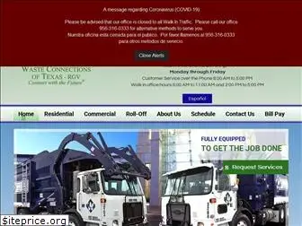 wasteconnectionsrgv.com