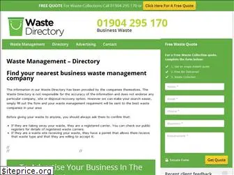 wastedirectory.org.uk