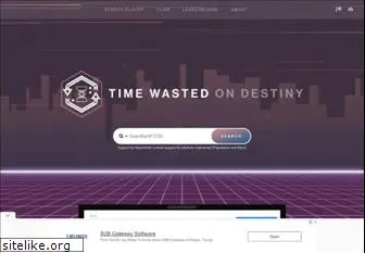 wastedondestiny.com