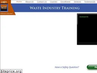 wasteindustrytraining.com