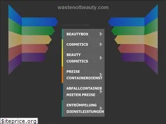 wastenotbeauty.com