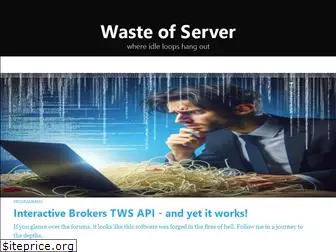wasteofserver.com