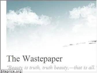 wastepaper.wordpress.com